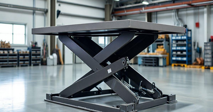 Mesa Pantográfica Hidráulica 1000 kg para Indústrias