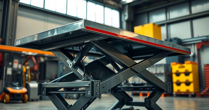 Mesa pantográfica hidráulica 1000 kg: eficiência e segurança para sua operação industrial
