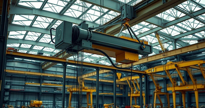 Braço giratório com talha: como escolher o melhor para suas necessidades industriais