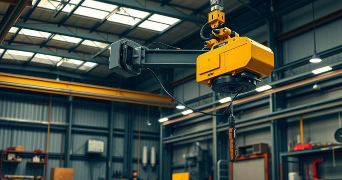 Braço Giratório com Talha Elétrica é a Solução Perfeita para Ergonomia e Eficiência