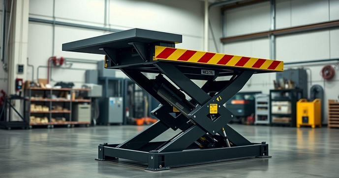 Mesa Elevatória Hidráulica Pantográfica: Vantagens e Aplicações