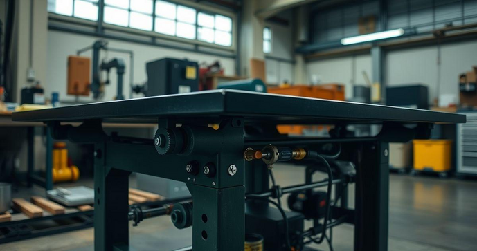 Mesa pneumática ideal para sua indústria: descubra os benefícios e aplicações
