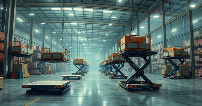 Mesas elevadoras de carga como escolher a ideal