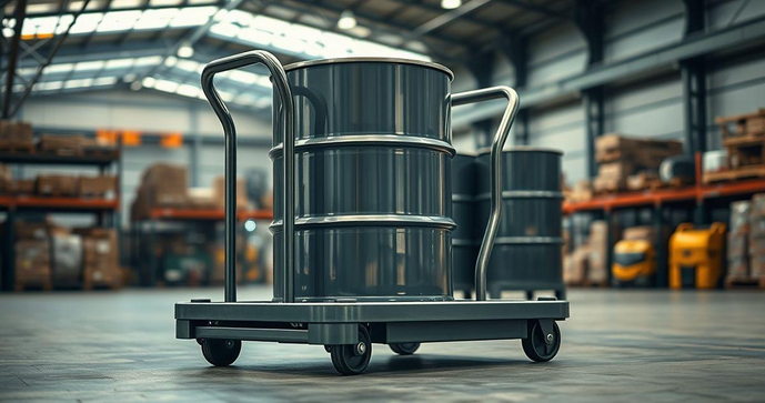 Carrinho Entornador para Tambor: A Solução Ideal para Logística