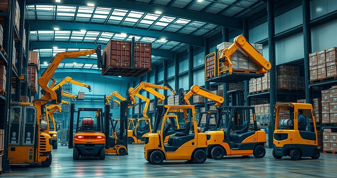 Manipulador de carga ideal para sua operação logística