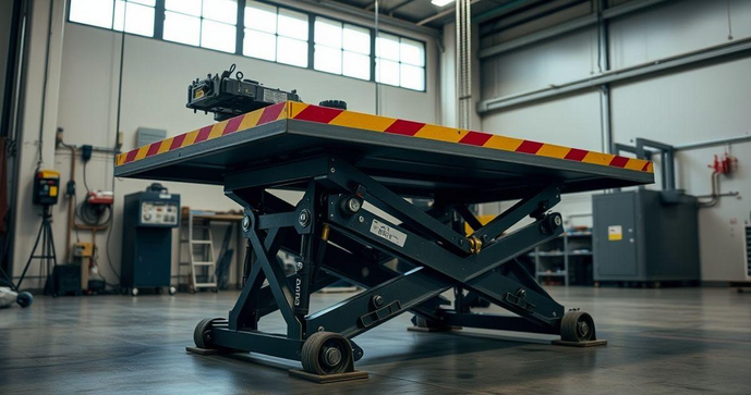 Mesa elevadora hidráulica: A solução ideal para elevação de cargas