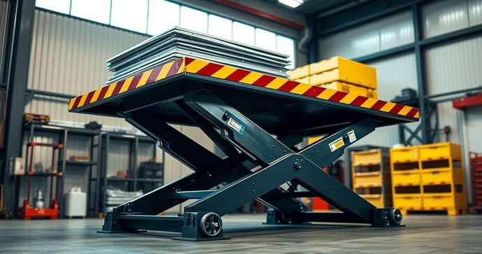 Mesa pantográfica hidráulica 1000 kg é a solução ideal para otimizar seu espaço e aumentar a eficiência do trabalho.