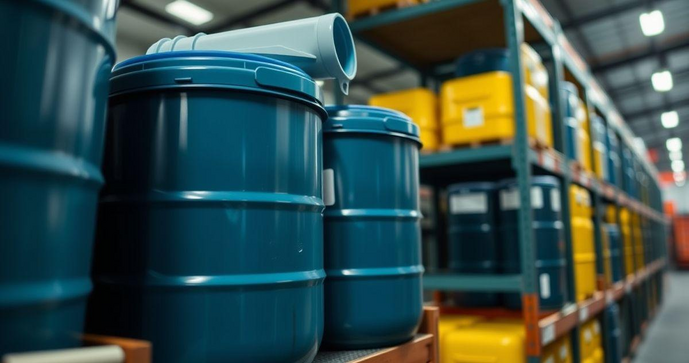 Entornador de bombona plástica: Maximização da Eficácia no Armazenamento