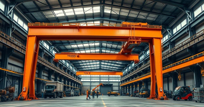 Pórtico rolante: como escolher o ideal para sua indústria e otimizar a produtividade