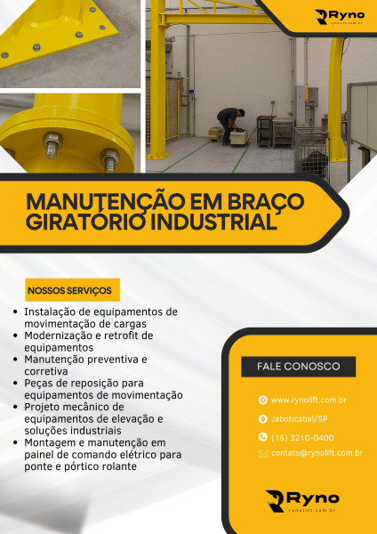 Braço Giratório Com Rotação 360 Graus Braço Giratório Com Rotação 360 Graus