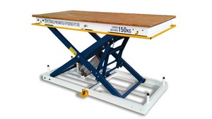 mesa elevadora de carga